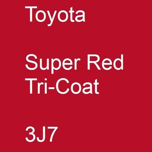 Toyota, Super Red Tricoat, 3J7.